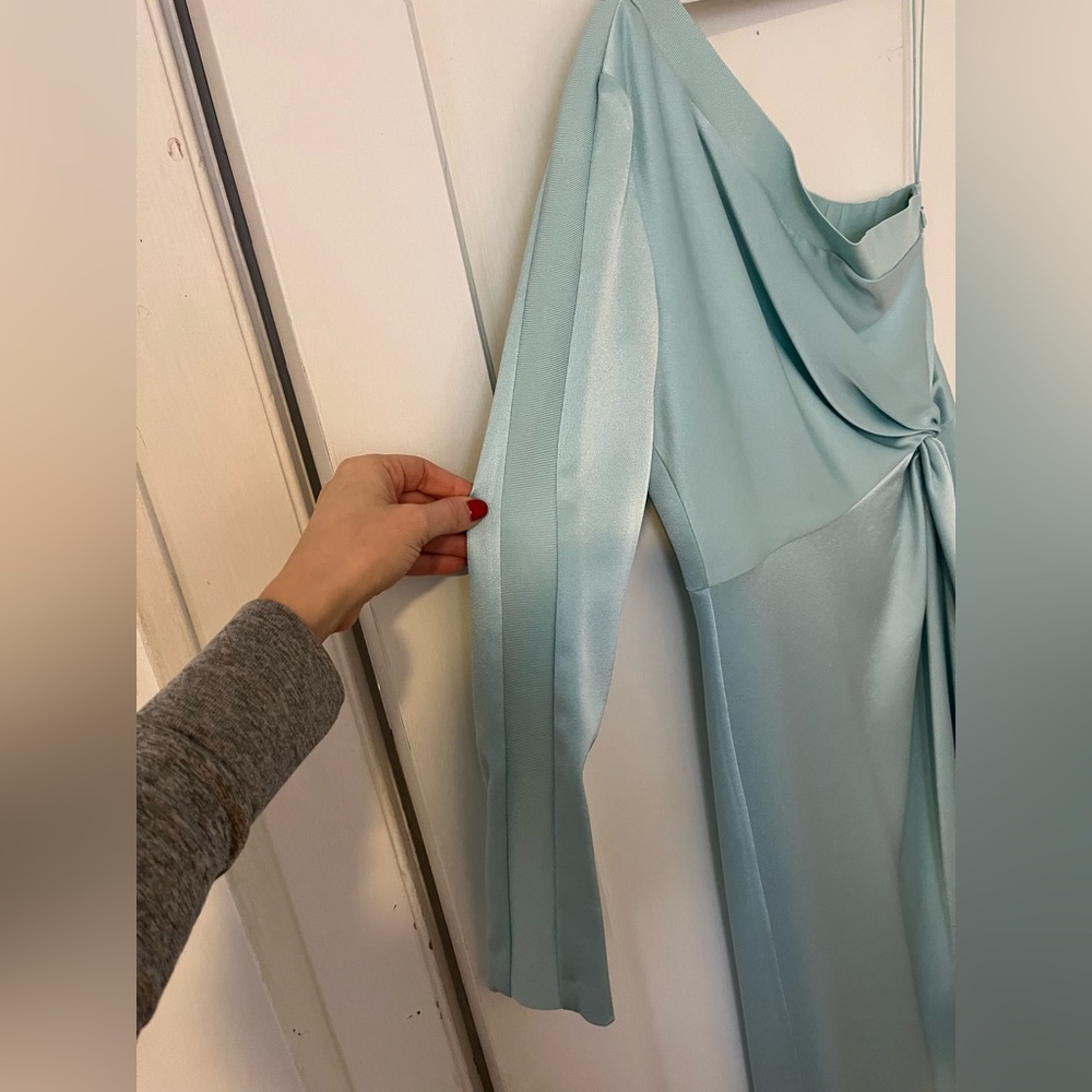 Alice + Olivia One Should Light Blue Dress Size 4 - Picture 3 of 6